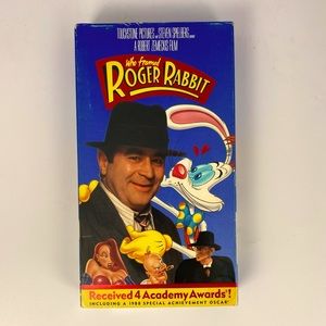 Pre-owned Touchstone Home Entertainment 1988 Who Framed Roger Rabbit? VHS